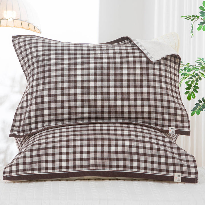 Women’s pillowcase in classic check design Kalsten