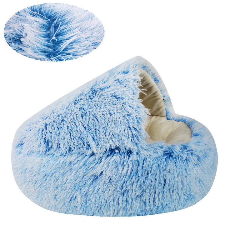 Cozy Soft  Hideaway  Dog Bed