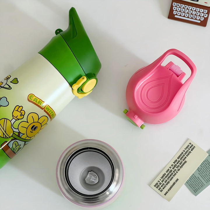 Women Kids Water Bottle with Child-Friendly Design Kalsten