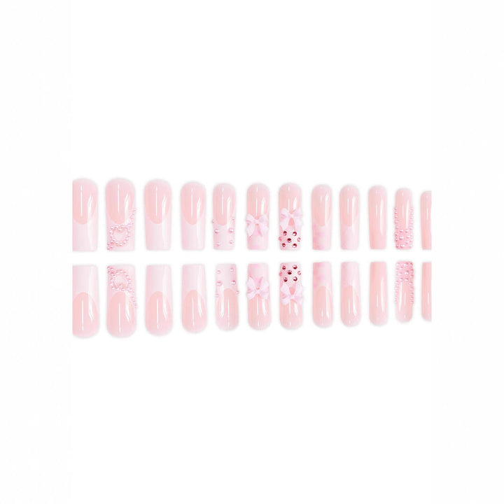 Elegant Decorative Press-On Nail Art Set Kalsten
