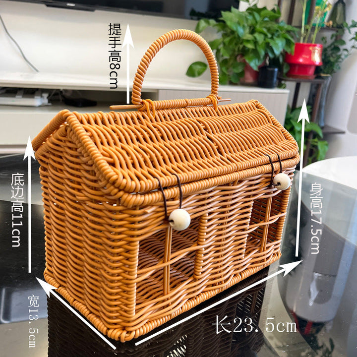 Ladies Decorative Storage Basket in House Design Kalsten