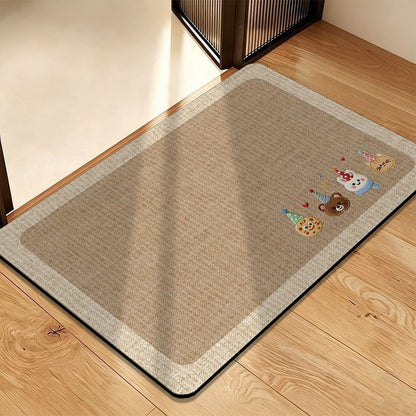 Decorative Pet-Themed Area Mat Acalora