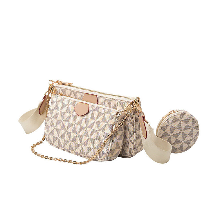 Fashionable crossbody bag with versatile compartment system Kalsten