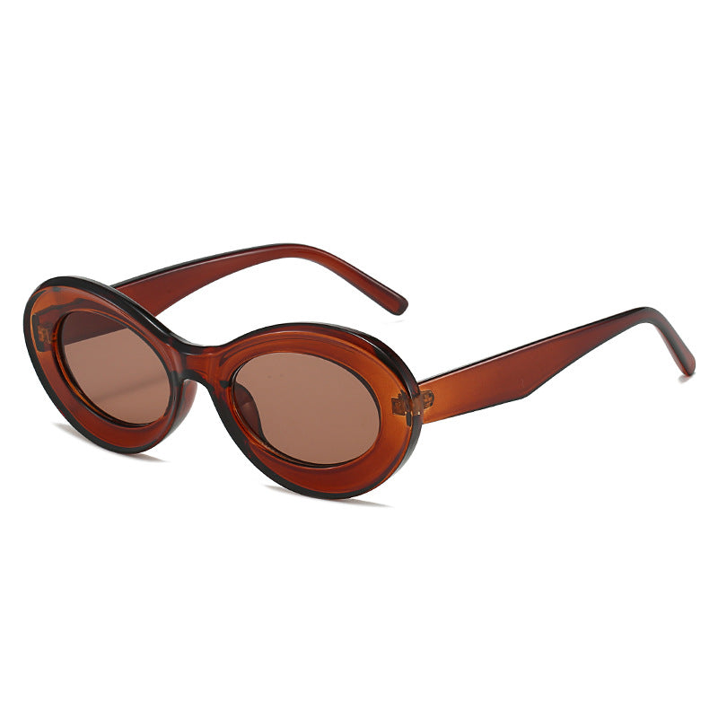 Ladies fashionable sunglasses in oval design Kalsten