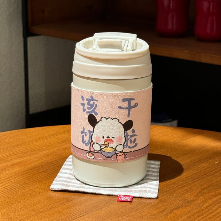 Women's Insulated Thermo Mug with Cute Animal Design Kalsten
