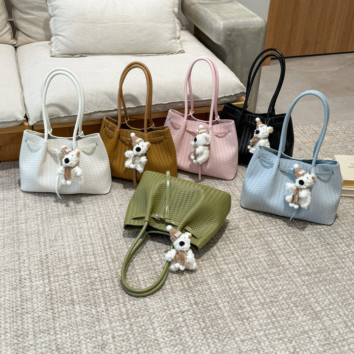 Handcrafted Textured Tote Bag Kalsten