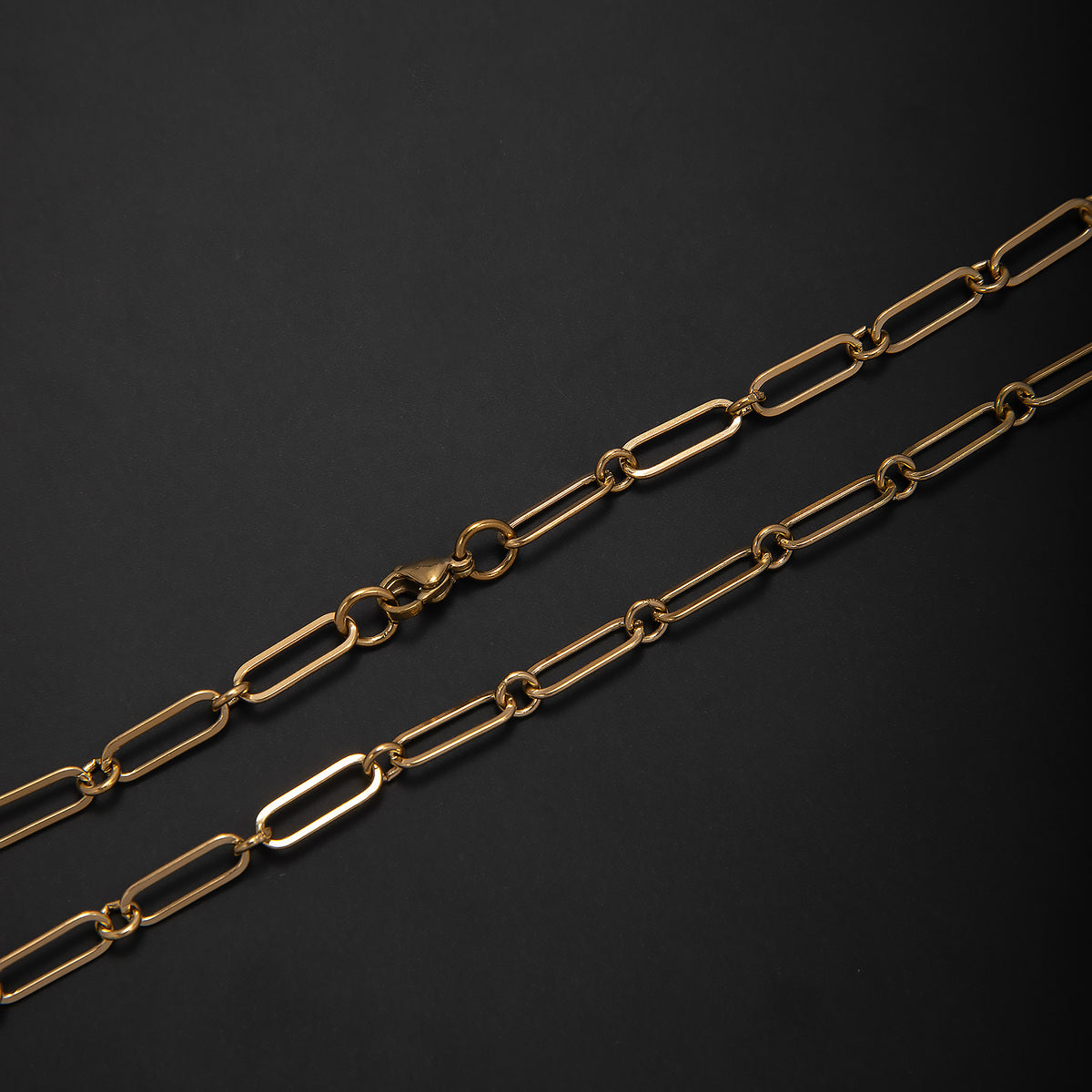 Elegant Open Link Chain Necklace Acalora