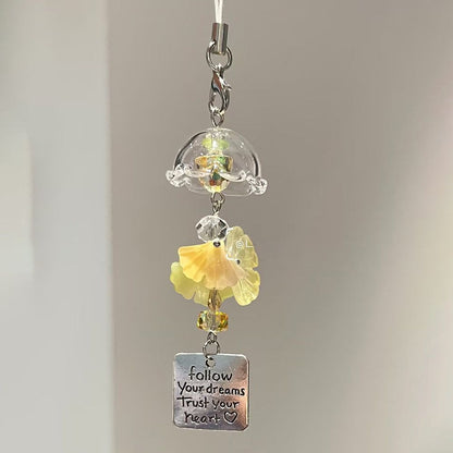 Inspirational Flower Pendant Charm Acalora