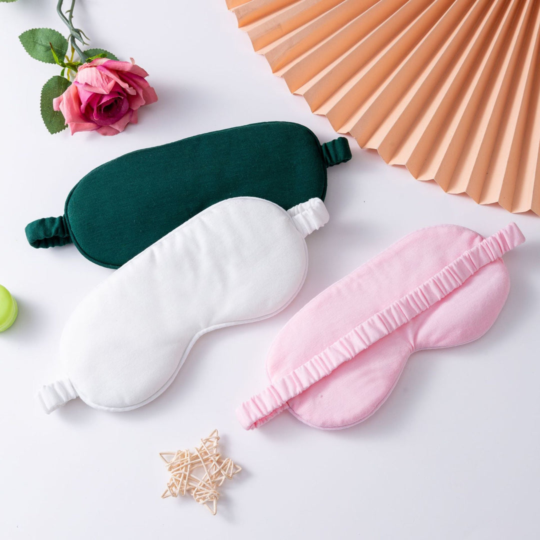Unisex nan ergonomic sleep mask with soft cotton lining and adjustable elastic band Kalsten