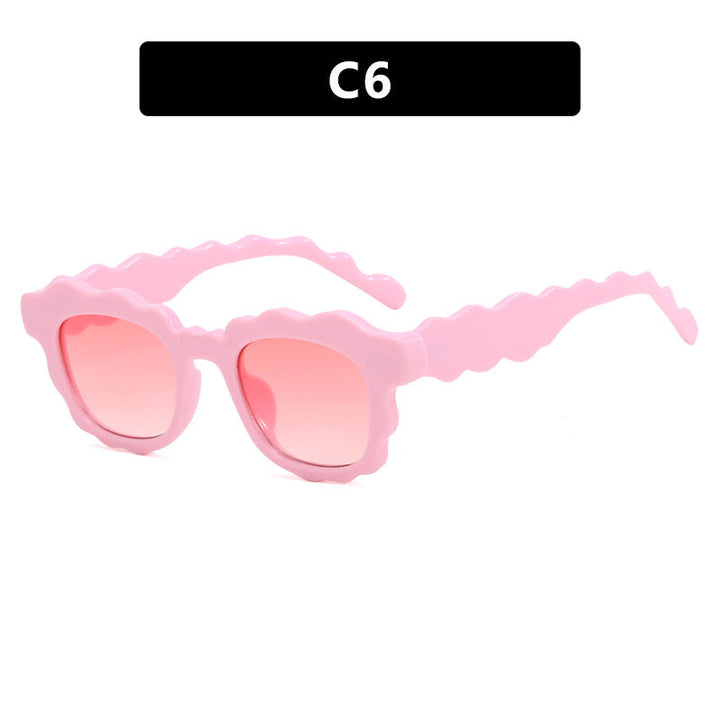 Women’s fashionable sunglasses with wavy frame Kalsten