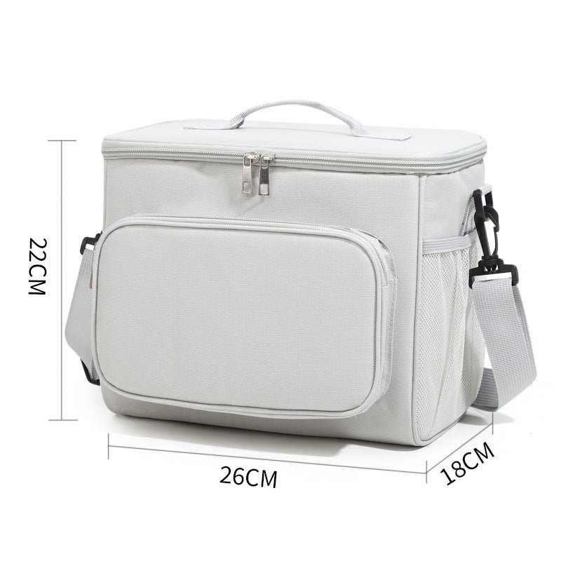 Women's insulated cooler bag with versatile compartment system Kalsten