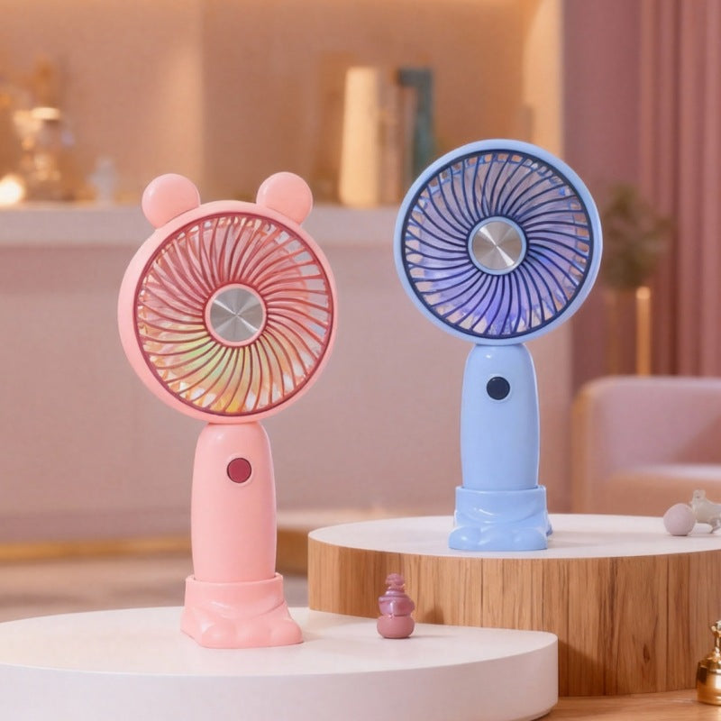 Women's portable hand fan with LED display Kalsten