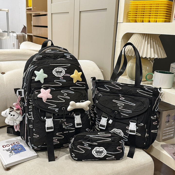Multi-Compartment School Backpack Kalsten