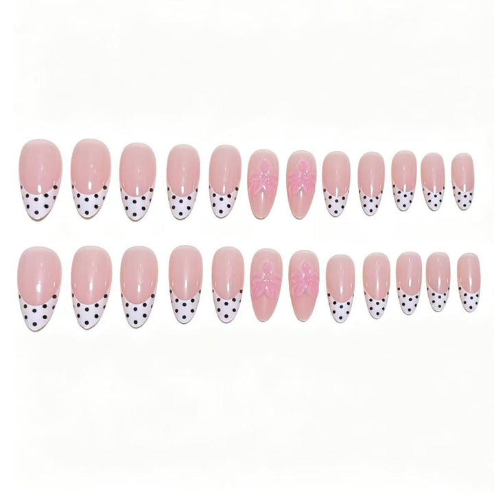 Elegant Floral Design Press-On Nail Tips Kalsten