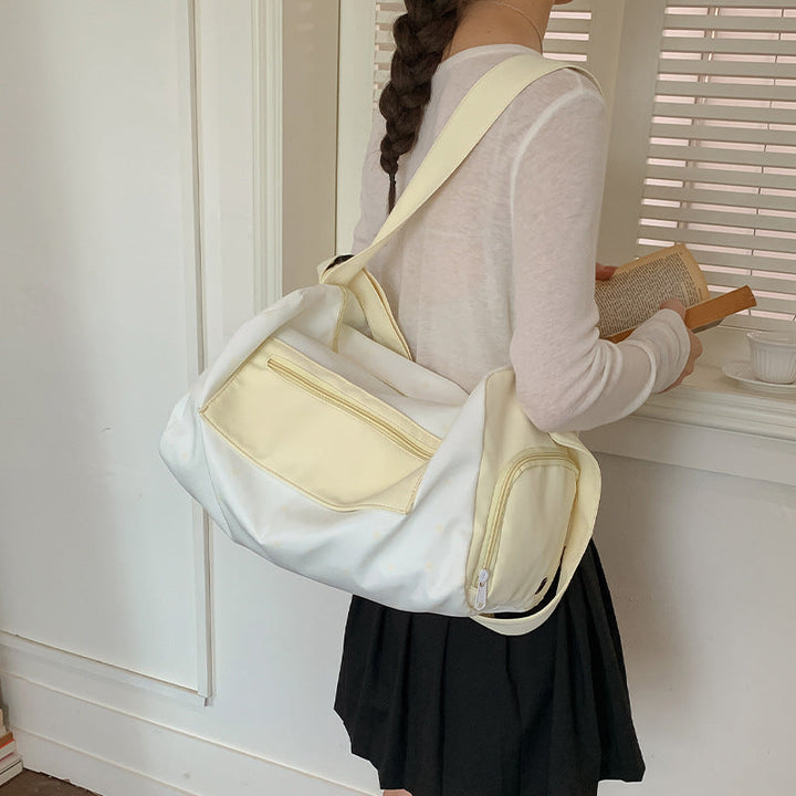 Sporty shoulder bag with practical slip pockets Kalsten