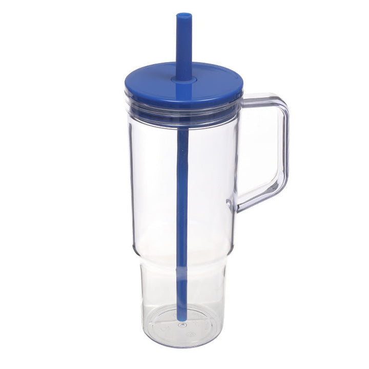 Women's creative drinking cup with retractable straw and non-slip handle Kalsten