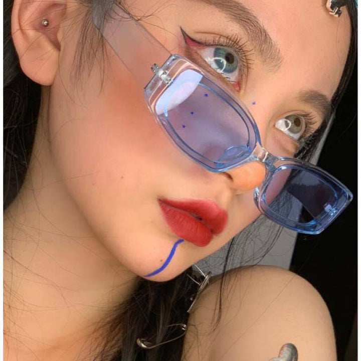 Ladies fashionable sunglasses in futuristic transparent design Kalsten