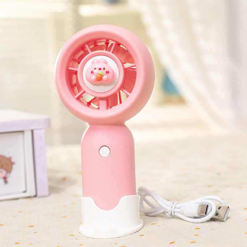 Ladies portable handheld fan with animal design Kalsten