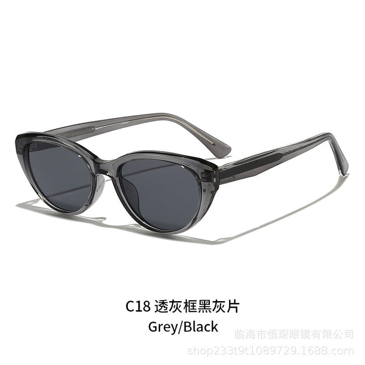 Women's Cat-Eye Sunglasses with high-quality, transparent frame and UV protection Kalsten