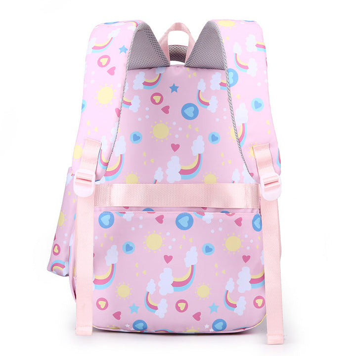 Playful school backpack with detachable accessories Kalsten