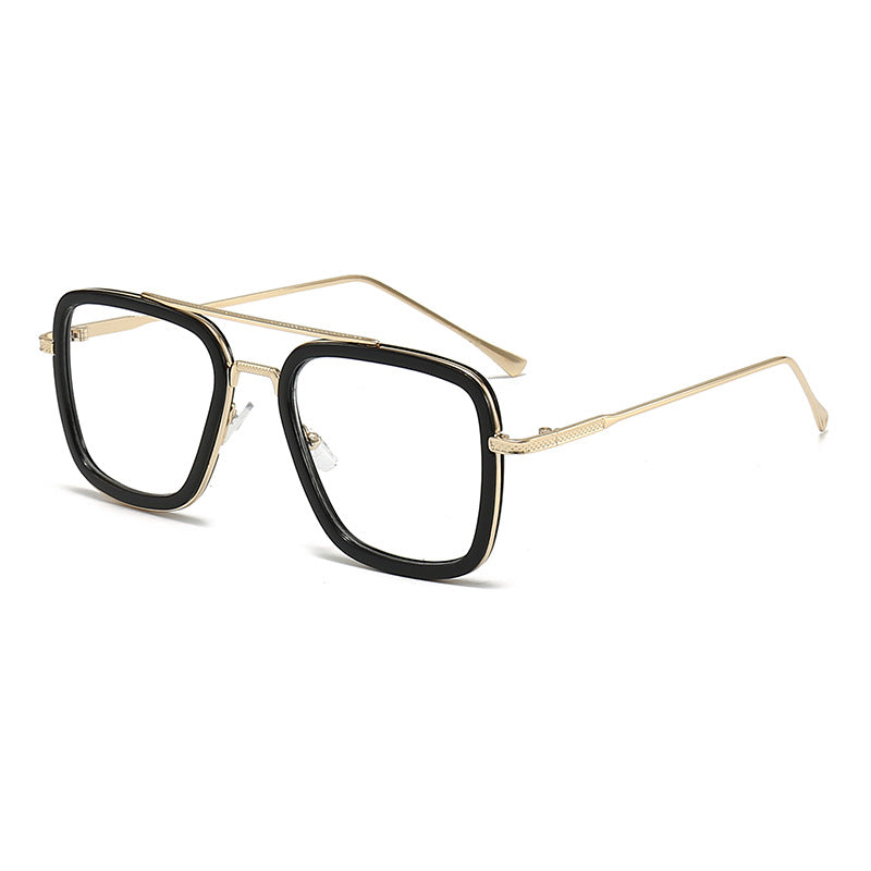 Women's fashionable square sunglasses with glamorous metal frame Kalsten
