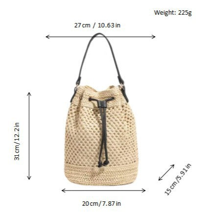 Light Macrame Tote Bag Kalsten