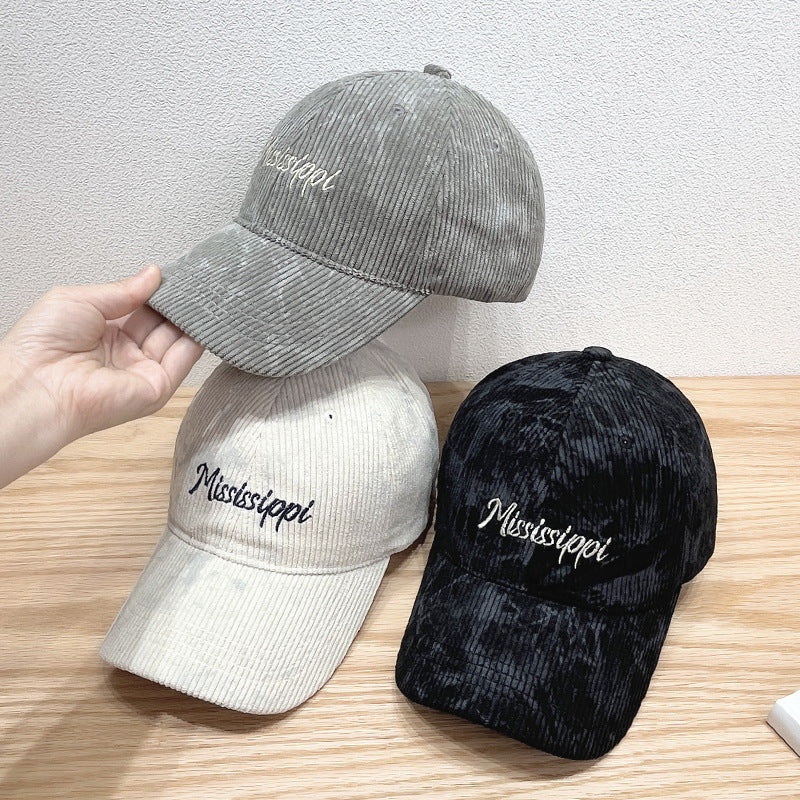 Women's Corduroy Visor Cap Kalsten