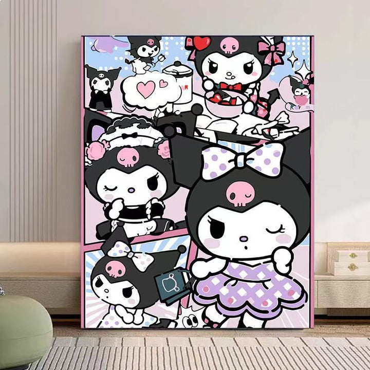 Cute Character Bath Time Wall Art Kalsten