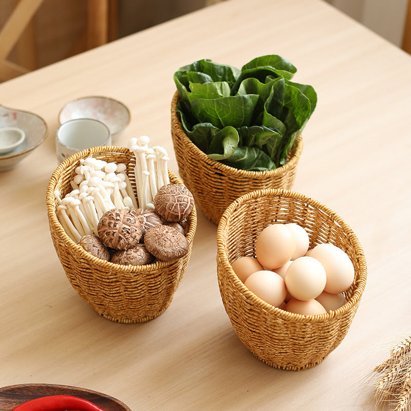 Unisex Handcrafted Decoration Basket with Modern Design Kalsten