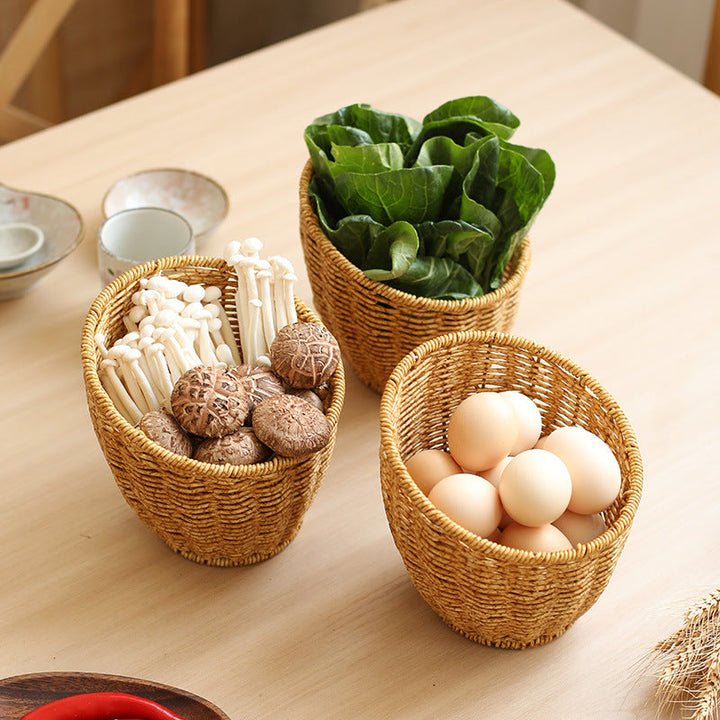 Unisex Handcrafted Decoration Basket with Modern Design Kalsten