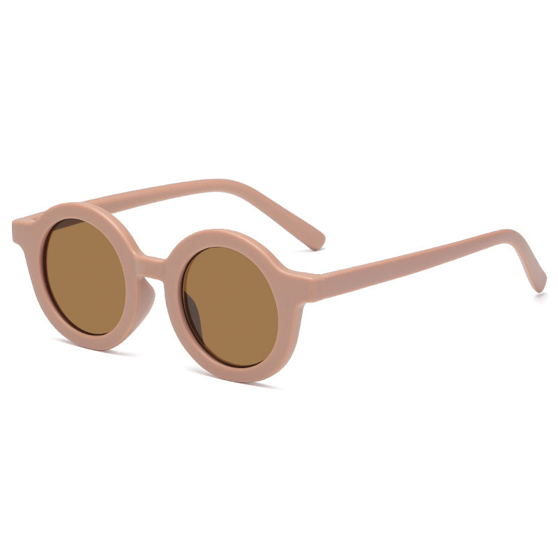 Women's trendy round sunglasses with comfortable frame and UV protection Kalsten