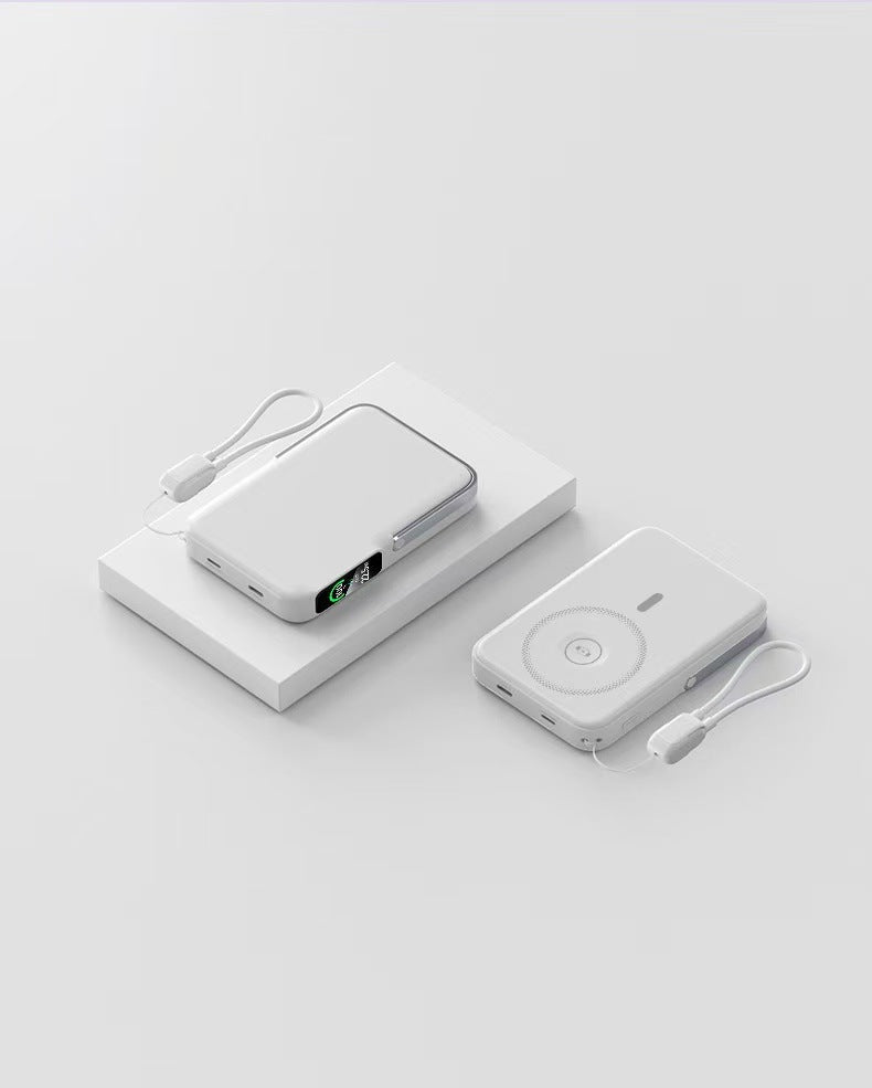 Powerbank with Integrated Wireless Charging Function and LCD Display Kalsten