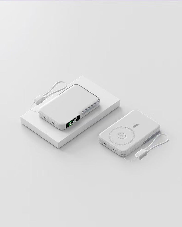 Powerbank with Integrated Wireless Charging Function and LCD Display Kalsten