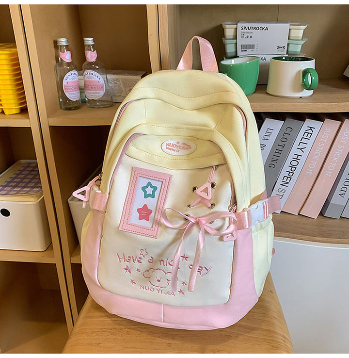 Cute Character-Themed School Backpack