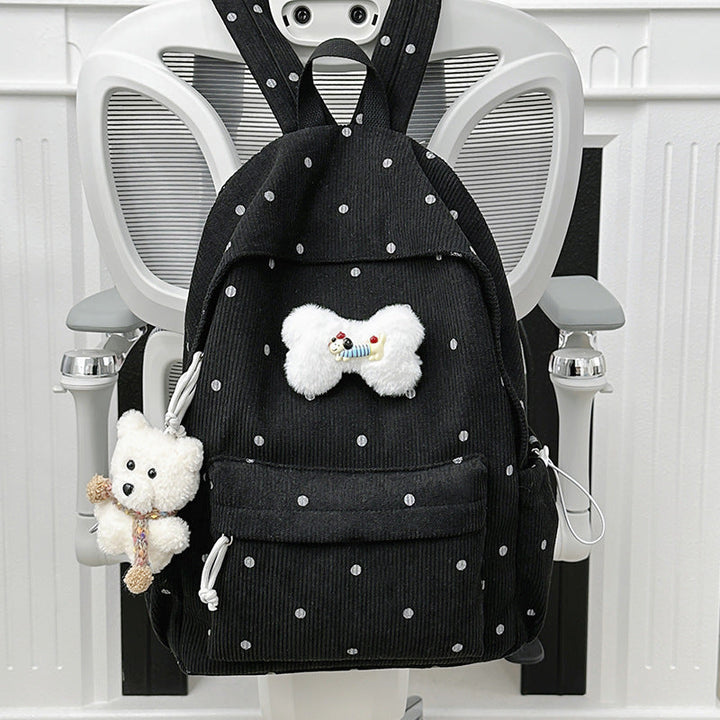 Cute Plush Animal-Themed School Backpack