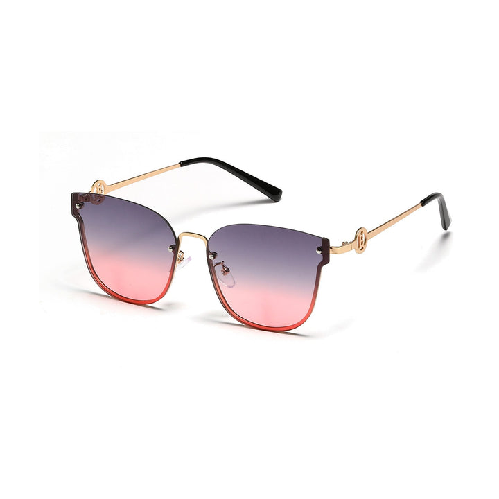 Women's fashionable oversized sunglasses with unique gradient Kalsten
