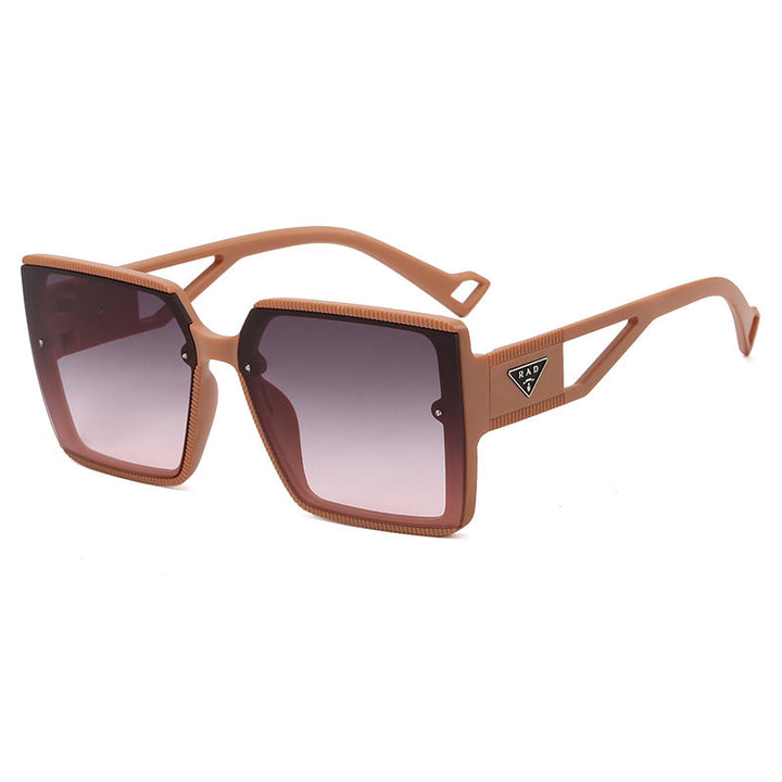 Women's fashionable square sunglasses with unique frame structure Kalsten