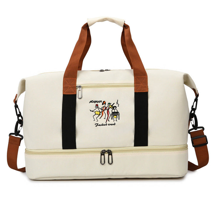 Sporty travel bag with practical compartments Kalsten
