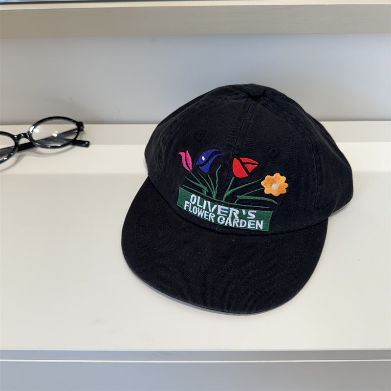 Men's Embroidered Floral Cap Kalsten