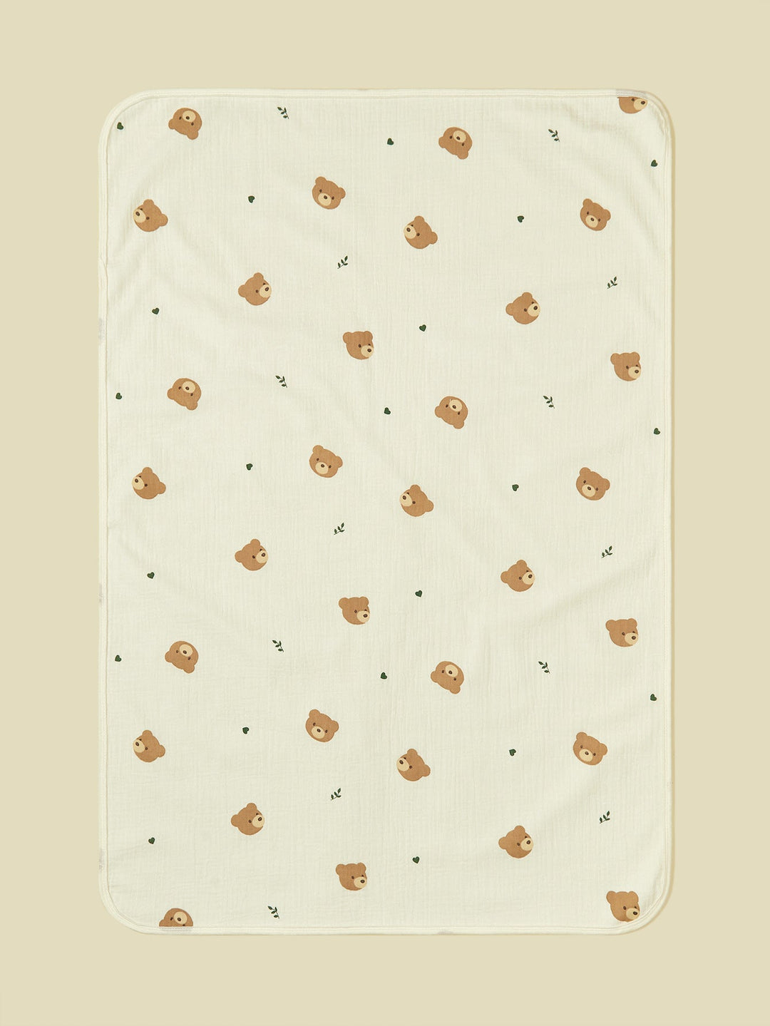 Soft Muslin Baby Blanket with Rainbow Print kalsten