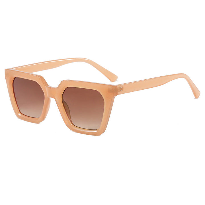 Women's modern designer sunglasses with transparent frame Kalsten