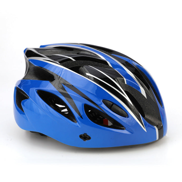 streamlined high-ventilation cycling helmet with micro-adjust retention and impact-absorbing liner Kalsten