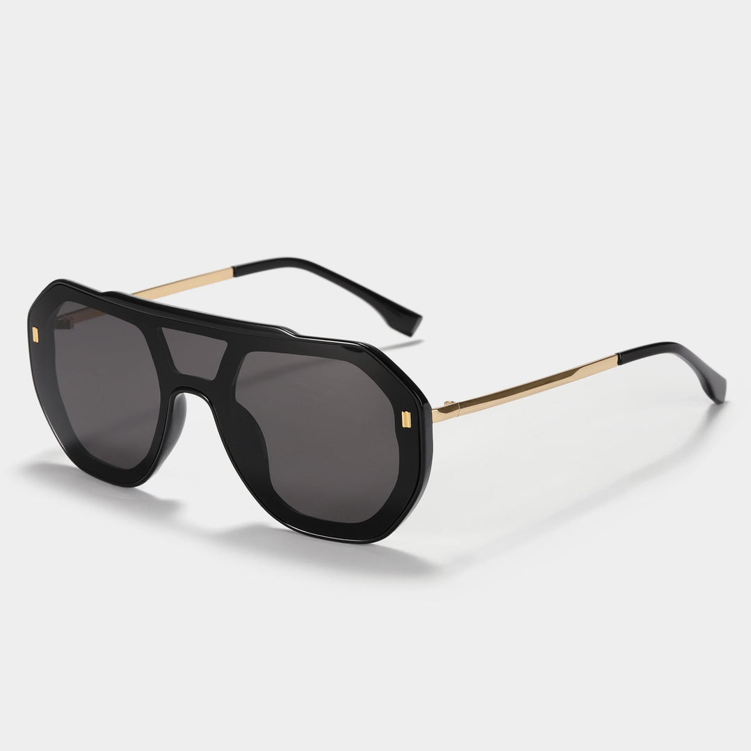 Women oversized geometric sunglasses with elegant frame Kalsten