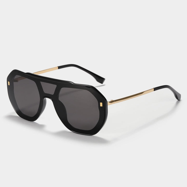 Women oversized geometric sunglasses with elegant frame Kalsten