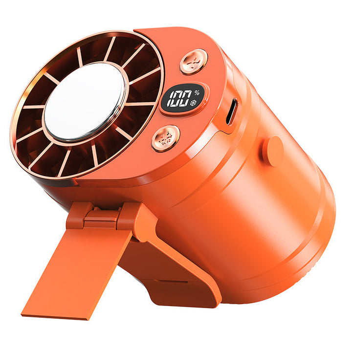 Women's compact table fan with multifunctional LCD display Kalsten