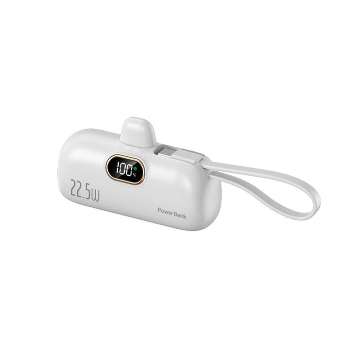 Power bank with integrated charging cable Kalsten