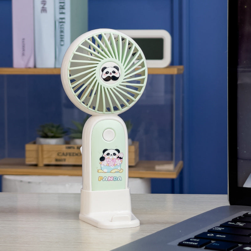 Women's Portable Hand Fan in Cute Panda Design Kalsten