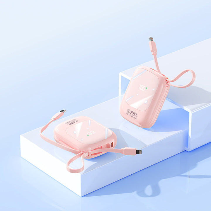 Portable power bank with integrated fast charging function and LED status display Kalsten