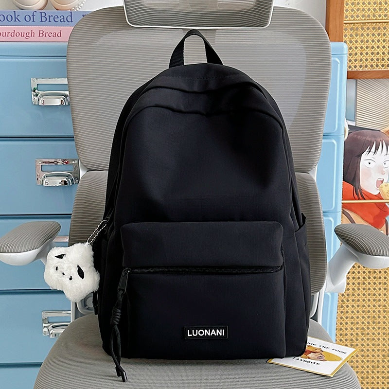 Casual Adjustable Canvas School Backpack