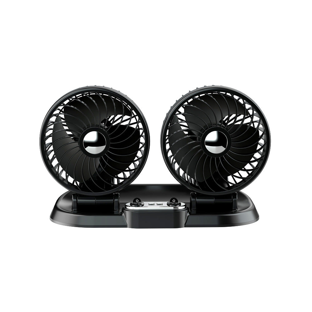 Dual-Head Portable Car Ventilation Fan Kalsten